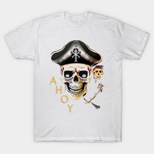 Pirate's Parley - Ahoy Skull T-Shirt